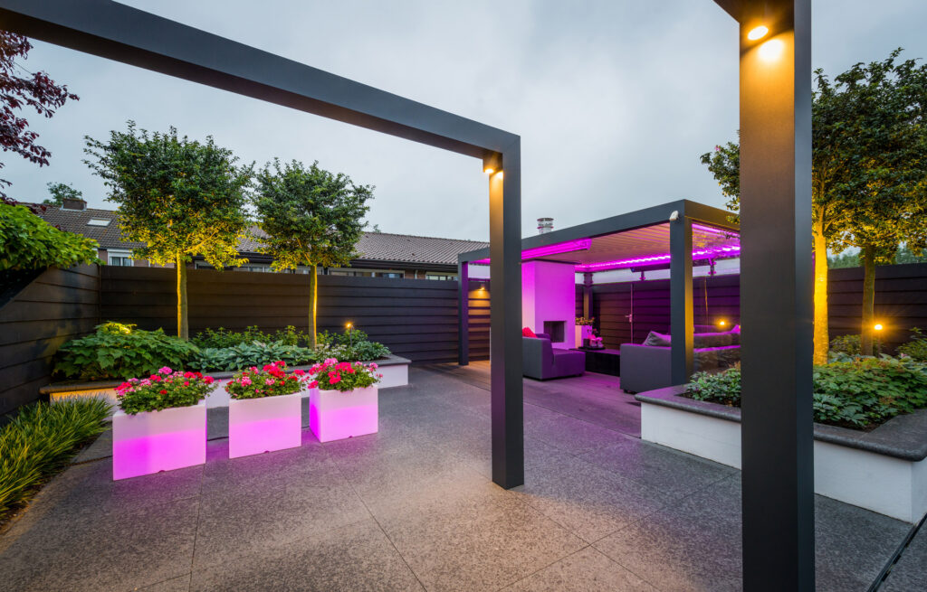 Tuinverlichting Gorinchem Zuid-Holland - Van Rosmalen Hoveniers